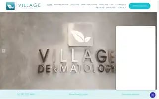 Villagedermatologyhouston.com Screenshot 2024-06-18 06:27:57