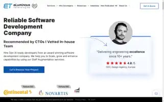Eluminoustechnologies.com Screenshot 2024-05-09 13:51:14