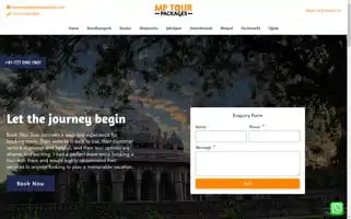 Mptourpackages.com Screenshot 2024-04-26 16:38:30
