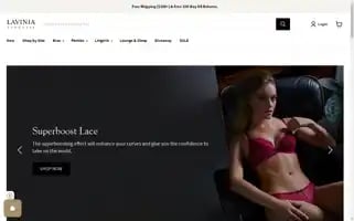 Lavinialingerie.com Screenshot 2024-05-04 21:38:57