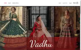 Vadhufashionhub.com Screenshot 2024-05-21 16:13:20