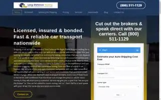 Longdistancetowing.com Screenshot 2024-05-16 06:08:06