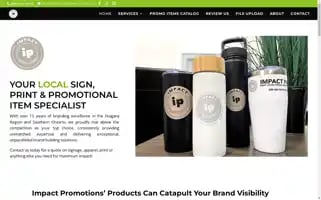 Impactpromotions.ca Screenshot 2024-05-12 09:09:56