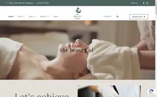 Thebeautyofskin.com.au Screenshot 2024-07-07 17:39:43