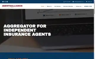 Agentsalliance.insure Screenshot 2024-05-18 06:27:19