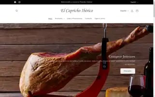 Elcaprichoiberico.com Screenshot 2024-05-03 20:12:16