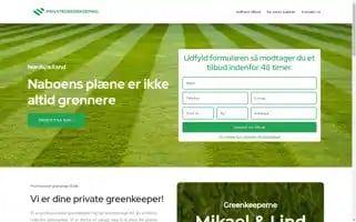 Privategreenkeeping.dk Screenshot 2024-05-21 05:45:43