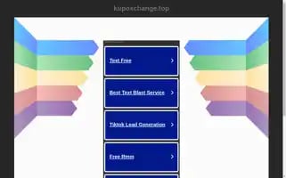 Kupoxchange.top Screenshot 2024-06-15 04:04:10