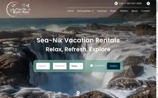 Seanikvacationrentals.com Screenshot 2024-04-18 19:47:20