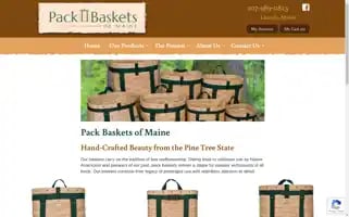 Packbasketsofmaine.com Screenshot 2024-06-12 15:58:47