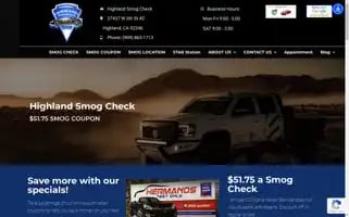 Smogcheckhighland.com Screenshot 2024-05-13 23:45:44