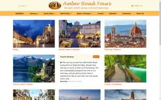 Amberroadtours.com Screenshot 2024-04-22 14:47:33