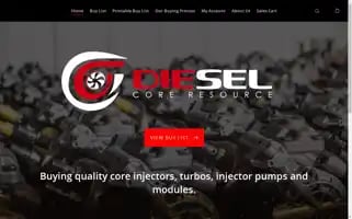 Dieselcoreresource.com Screenshot 2024-06-12 23:04:04