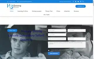 Karensdrivingschoolshrewsbury.co.uk Screenshot 2024-05-20 08:31:25