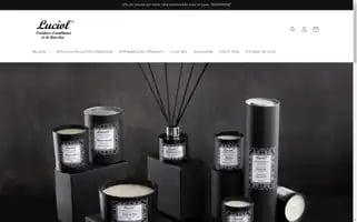 Bougiesluciol.fr Screenshot 2024-04-27 13:43:50