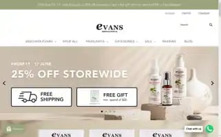 Evans-dermalogical.com.sg Screenshot 2024-06-11 14:16:42