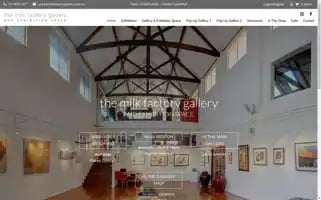 Milkfactorygallery.com.au Screenshot 2024-06-12 14:25:59