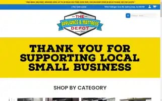 Theappliancedepotoutlet.com Screenshot 2024-05-14 07:05:34