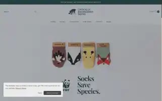 Criticallyendangeredsocks.com Screenshot 2024-05-05 16:07:30