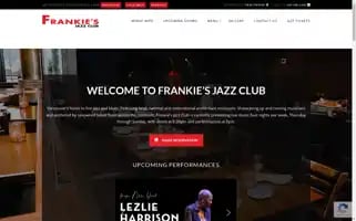 Frankiesjazzclub.ca Screenshot 2024-07-04 15:44:26