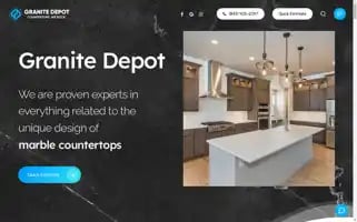 Granitedepotmyrtlebeach.com Screenshot 2024-05-18 20:15:59