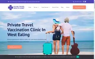 Ealingtravelhealthclinic.co.uk Screenshot 2024-04-15 09:49:13