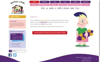 Wishes4kids.co.uk Screenshot 2024-07-04 09:29:31
