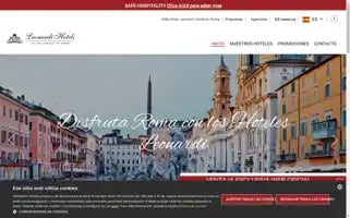 Leonardihotels.com Screenshot 2024-04-17 16:32:35