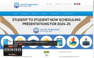 Jewishlehighvalley.org Screenshot 2024-07-03 23:38:25