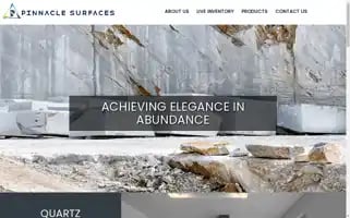 Pinnaclesurface.com Screenshot 2024-07-05 07:57:32