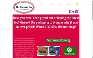Thediscountden.co.uk Screenshot 2024-05-14 08:20:07
