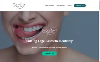 Signature-smile.co.uk Screenshot 2024-07-03 23:25:22