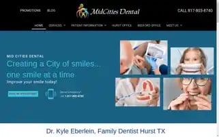 Midcitiesdental.com Screenshot 2024-05-12 22:50:58