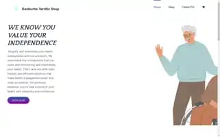 Danburiteterrificshop.com Screenshot 2024-05-25 00:12:15