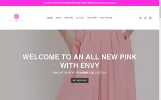 Pinkwithenvyboutique.com Screenshot 2024-04-17 12:52:55