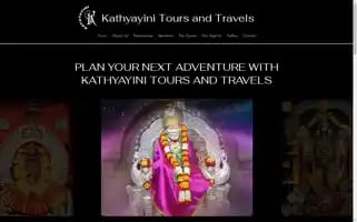 Kathyayinitours.com Screenshot 2024-04-16 18:32:27