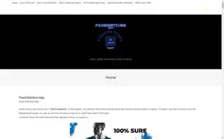 Fixedmatches.app Screenshot 2024-07-06 04:36:06