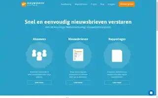 Nieuwsbriefsysteem.nl Screenshot 2024-07-03 14:51:45