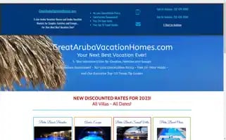 Greatarubavacationhomes.com Screenshot 2024-04-17 15:46:08