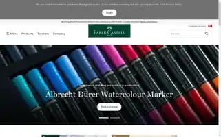 Faber-castell.ca Screenshot 2024-07-08 04:47:11