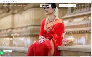 Aadyaweaves.com Screenshot 2024-05-25 22:02:21