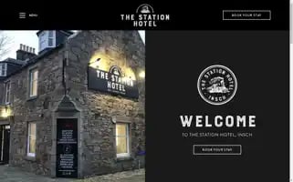 Stationhotelinsch.co.uk Screenshot 2024-04-26 13:04:02