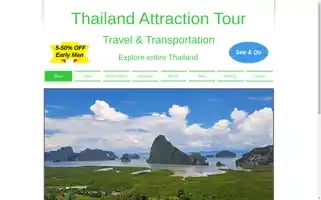 Thailandattractiontour.com Screenshot 2024-04-25 20:22:10