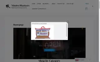 Nindrablankets.com Screenshot 2024-05-20 02:30:52