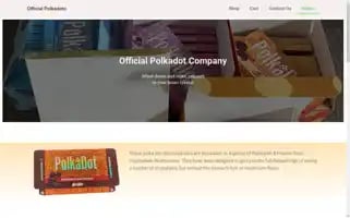 Officialpolkadotsco.com Screenshot 2024-05-28 04:50:14