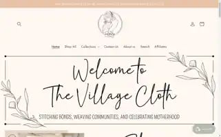 Thevillagecloth.com Screenshot 2024-05-02 08:00:16