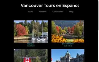 Vancouvertoursenespanol.com Screenshot 2024-04-17 15:41:07
