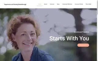 Depressionandanxietybreakthrough.com Screenshot 2024-06-28 21:01:10