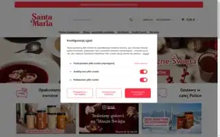 Santamariastore.pl Screenshot 2024-05-21 09:24:35