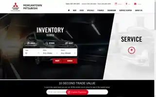 Morgantownmitsubishi.com Screenshot 2024-05-16 08:22:45